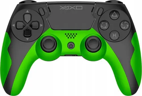 Controller Wireless YAXO Hornet Fury YAX-GA-GC-004, Bluetooth, Vibratii, 17 butoane, pentru PC, PS3, PS4 (Verde)