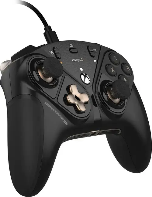 Controller cu fir Thrustmaster eSwap X 2, Compatibil PC, Xbox One, Xbox Series X|S (Negru)