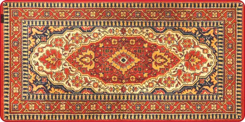 Mouse Pad Krux Space Carpet MAX KRX0124, XXXL, 1200 x 600 x 3 mm (Rosu)