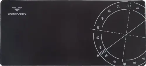 Mouse Pad PREYON Falcon Speed PFS90, XL, 900 x 400 x 3 mm (Negru)