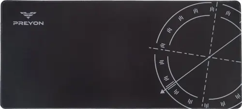 Mouse Pad PREYON Falcon Speed PFS90, XL, 900 x 400 x 3 mm (Negru)