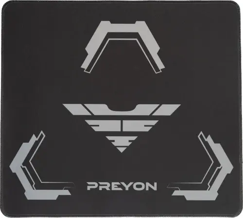Mouse Pad PREYON PFS40, M, 450 x 400 x 3 mm (Negru)