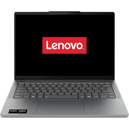 Laptop Lenovo IdeaPad Slim 5 14AHP11 (Procesor AMD Ryzen™ 7 260 (16M Cache, up to 5.10 GHz) 14inch WUXGA, 16GB DDR5, 512GB SSD, AMD Radeon 780M Graphics, Gri)
