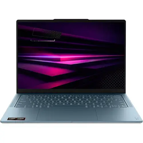 Laptop Lenovo Yoga Slim 7 14AGP11 (Procesor AMD Ryzen™ AI 7 445 (8M Cache, up to 4.6 GH) 14inch 2.8K OLED 120Hz, 32GB LPDDR5X, 1TB SSD, AMD Radeon 840M Graphics, Windows 11 Home, Albastru)