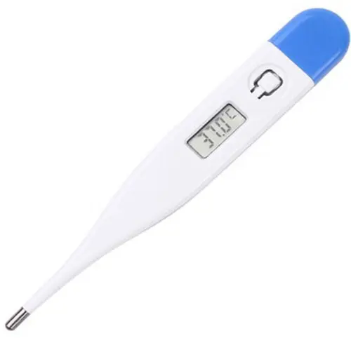 Termometru digital iUni T12, afisaj electronic, baterie inclusa (Alb/Albastru)