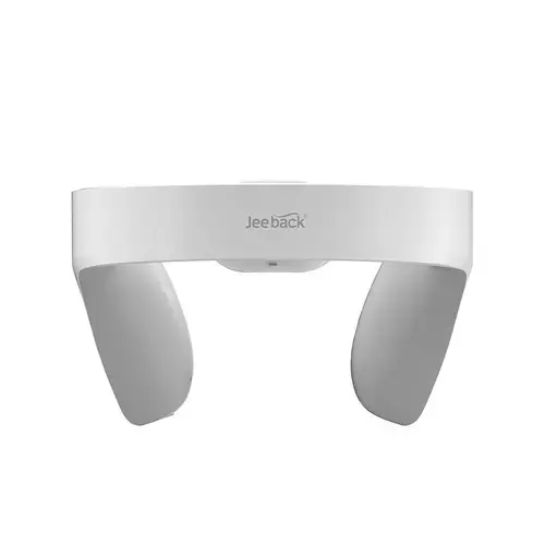 Aparat de masaj cervical wireless ENCHEN JEEBACK Neck massager K1, Putere 5W, 3 nivele temperatura, 15 nivele de intensitate (Alb)