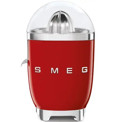 Storcator de citrice Smeg CJF11RDEU, Stilul anilor 50, 70 W, Inox (Rosu)