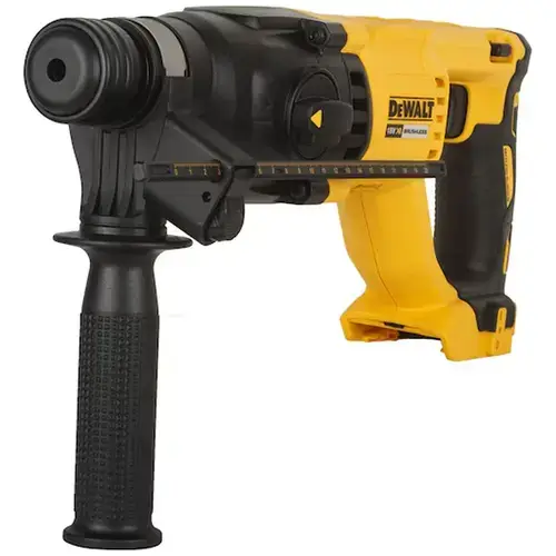 Ciocan rotopercutor pe acumulator SDS-Plus DeWALT DCH133N, 18V, motor fara perii, 1550 RPM, 5680 PPM, 2.6 J energie impact, diametrul de gaurire in beton max. 26 mm, fara acumulator/incarcator