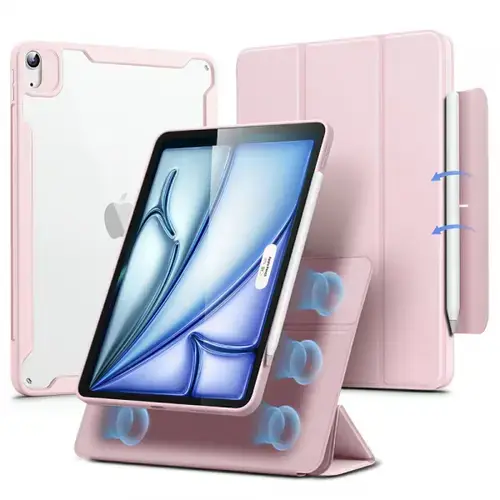 Husa pentru Apple iPad Air 11 (2025) / Air 11 (2024) / Air (2022) / Air (2020), ESR, Rebound Hybrid, Roz