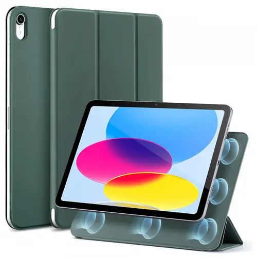 Husa pentru Apple iPad (2025) / (2022), ESR, Rebound, Verde Satinata