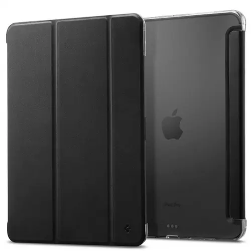 Husa pentru Apple iPad Pro 11 (2024), Spigen, Liquid Air Folio, Neagra