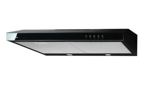 Hota incorporabila Akpo WK-7 K50, 253 m3/h, 3 viteze, Clasa C, Sticla (Negru)