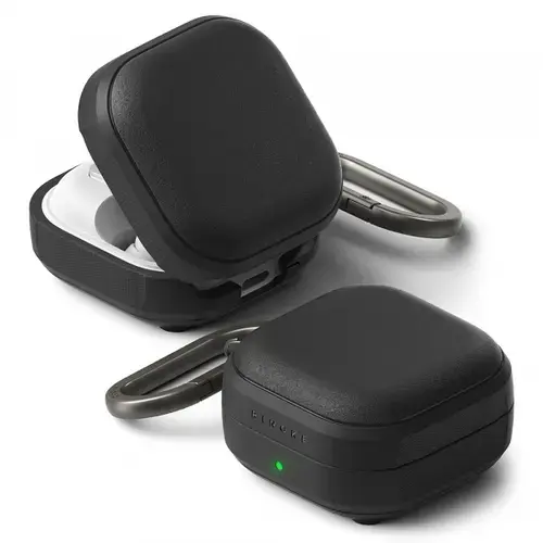 Husa Ringke Onyx Magnetic pentru Samsung Galaxy Buds4 / Buds4 Pro, Neagra