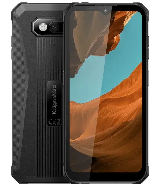Telefon Mobil Kruger&Matz Drive 11, Procesor MediaTek MT6765X Octa-core, Ecran IPS 6.56inch, 4GB RAM, 64GB Flash, Camera Duala 13 + 0.08 MP, Wi-Fi, 4G, Dual SIM, Android (Negru)