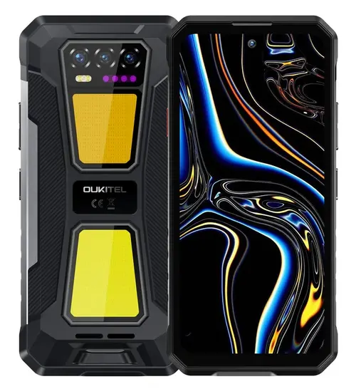 Telefon Mobil Oukitel WP58 Pro, Procesor Octa-Core, Ecran Capacitive touchscreen 6.7inch, 8GB RAM, 256GB Flash, Camera Tripla 64 + 8 + 2 MP, 5G, Wi-Fi, Dual SIM, Android (Negru)