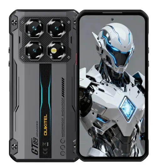 Telefon Mobil Oukitel WP60, Procesor MediaTek Dimensity 7025 Octa-Core, Ecran Capacitive touchscreen 7.2inch, 8GB RAM, 256GB Flash, Camera Tripla 108 + 8 + 2 MP, 5G, Wi-Fi, Dual SIM, Android (Negru)