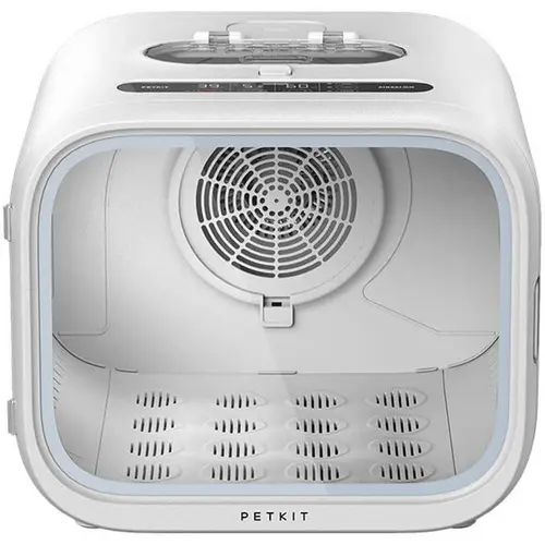 Uscator Smart PETKIT AirSalon Max pentru animale de companie, Ecran tactil, Bluetooth, 900W, 60 L (Alb)