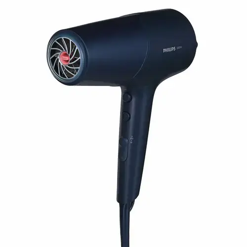 Uscator de par Philips 5000 series BHD512/20, 2300 W, 2 viteze, 3 setari de temperatura, Ingrijira ionica (Albastru)