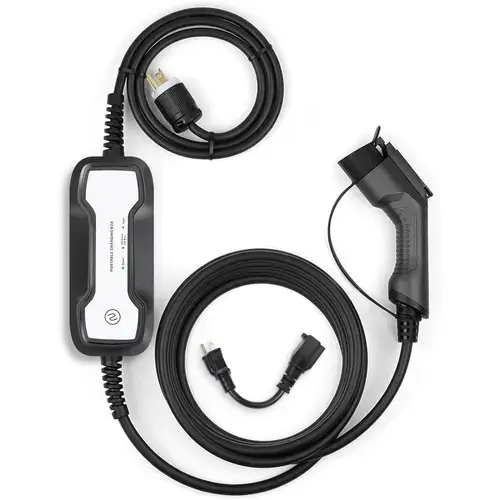 Statie de incarcare portabil BENOMAD BS-PCD020-10/16A, compatibila cu toate masinile EV BESENERGY EV Nivelul 2 J1772 EVSE 27ft, 220V-240V IP66 10 / 16A