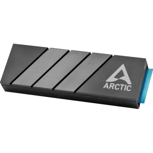 Cooler pasiv Arctic M2 Pro, Aluminiu, Montare pe SSD (Negru)