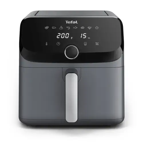 Friteuza cu aer cald Tefal EY855BE0 Easy Fry Mega Pepper, 7.5 l, Timer 60 minute, 2020 W (Negru)