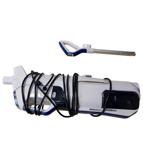 Aspirator vertical 3 in 1 cu mop Polti Vaporetto 3 Clean, 1800 W, Aspirare ciclonica,  Recipient 0.5 l (Alb/Albastru)