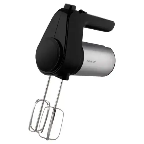 Mixer de mana Sencor SHM5207SS, 400 W, 6 viteze (Negru/Inox)