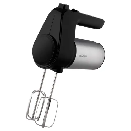 Mixer de mana Sencor SHM5207SS, 400 W, 6 viteze (Negru/Inox)