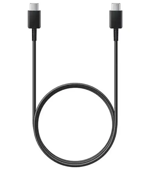 Cablu de date Samsung GP-TOU021RFDBW / EP-DN975BBE Type-C to Type-C, 1m, 100 W, Bulk (Negru)