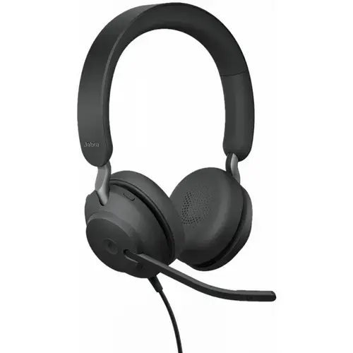 Casti Call Center Jabra Evolve2 40 SE, USB Type-C, Microfon, MS Stereo (Negru)
