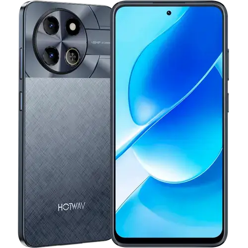 Telefon Mobil Hotwav Note 18 GT, Procesor Unisoc T7250 Octa-Core, Ecran IPS LCD 7.2inch, 8GB RAM, 256GB Flash, Camera 48 MP, Wi-Fi, 4G, Dual Sim, Android (Negru)