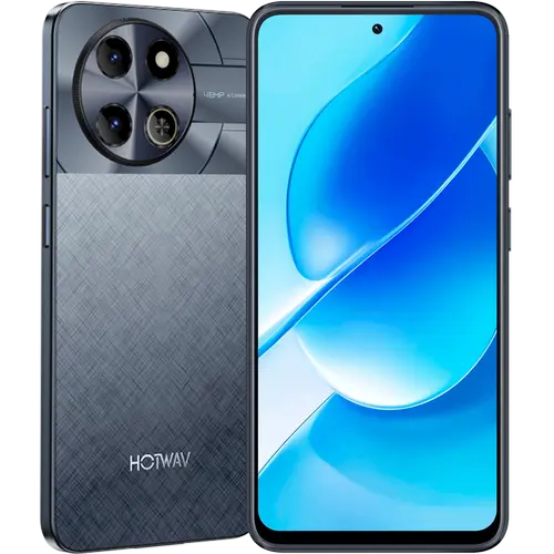 Telefon Mobil Hotwav Note 18 GT, Procesor Unisoc T7250 Octa-Core, Ecran IPS LCD 7.2inch, 8GB RAM, 256GB Flash, Camera 48 MP, Wi-Fi, 4G, Dual Sim, Android (Negru)