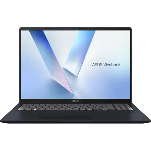 Laptop ASUS Vivobook 16 M1607KA (Procesor  AMD Ryzen™ AI 5 330 (8M Cache, up to 4.50 GHz), 16inch WUXGA, 16GB, 512GB SSD, AMD Radeon 820M, Albastru)