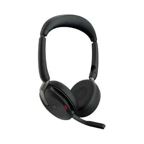 Casti Call Center Jabra Evolve2 65 Flex Link380c MS, Stereo, Microfon, ANC, USB Wireless, Bluetooth (Negru)