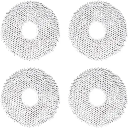 Lavete mop Ecovacs DWP040020 pentru DEEBOT N30 Pro Omni, 4 bucati (Gri)