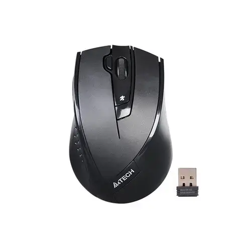 Mouse wireless A4Tech G9-730FX, 2000 DPI (Negru)