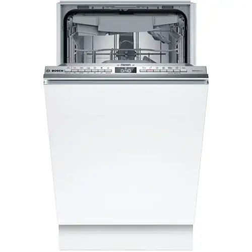 Masina de spalat vase incorporabila Bosch SPV4HMX10E, 10 seturi, 6 programe, Clasa E, Home Connect, 45 cm (Alb)
