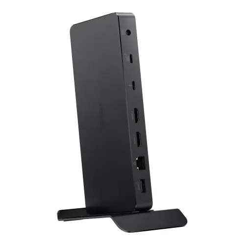 Docking Station ASUS DC500, USB-C, 96 W, 4K 60 Hz, HDMI, RJ-45, Thunderbolt 4, Card microSD/SD (Negru)
