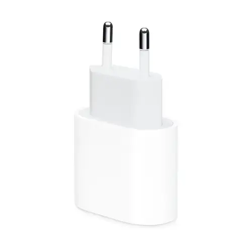 Incarcator retea Apple MUVV3ZM/A, 20 W, USB Type-C (Alb)