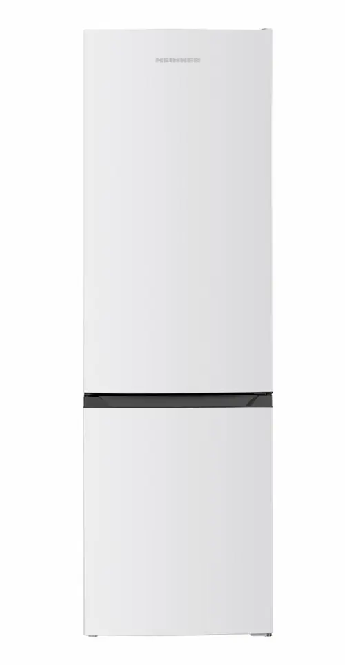 Combina frigorifica Heinner HC-HM262E++, 262 l, Clasa E, Control electronic, Iluminare LED, 180 cm (Alb)