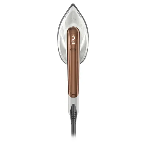 Fier de calcat Sencor SSI0880BZ, 1800 W, Debit de abur 25 g/min, Rezervor apa 180 ml, Drip-Stop, Calcare verticala cu abur, Talpa ceramica (Alb/Bronz)