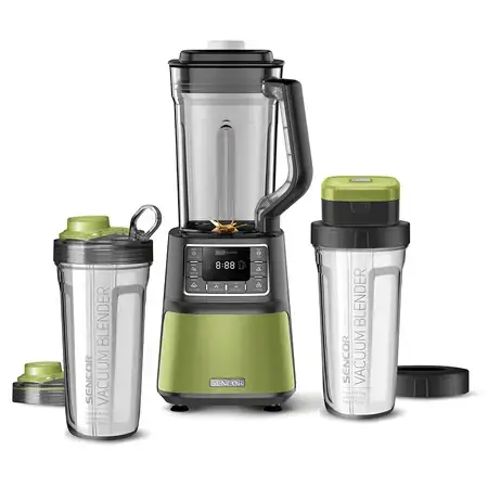 Blender Sencor SBU7870GG, 1500 W, 7 programe, Cana 1.5 L, Cupa blender 0.7 l, 28.000 RPM (Verde)