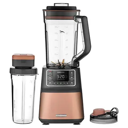 Blender Sencor SBU7676GD, 1500 W, 7 programe, Cana 1.5 L, Cupa blender 0.7 l, 28.000 RPM (Auriu)