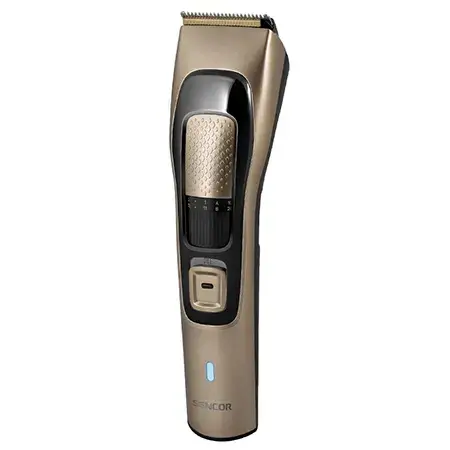 Aparat de tuns Sencor SHP5207CH, Autonomie 90 minute, 38 setari, Micro USB (Auriu)