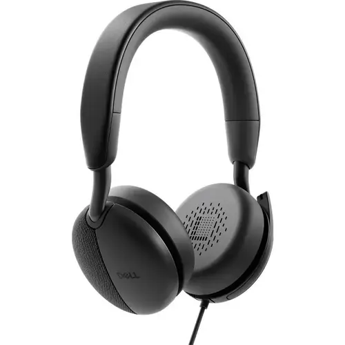 Casti Stereo DELL Pro WH5024, Microfon, ANC, Cu fir (Negru)