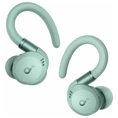 Casti True wireless Anker Soundcore Sport X20, Tehnologie Noise Cancelling, Bluetooth 5.3, IP68, Deep Bass (Verde)