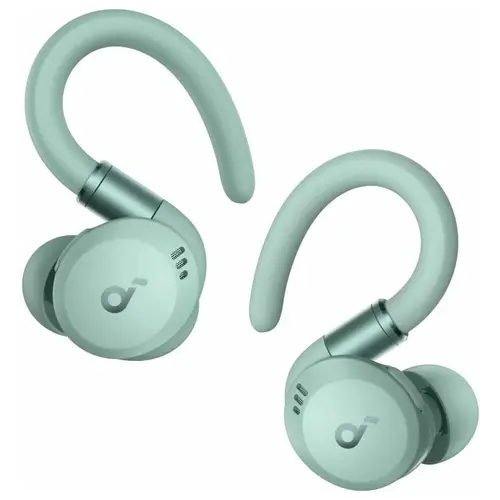 Casti True wireless Anker Soundcore Sport X20, Tehnologie Noise Cancelling, Bluetooth 5.3, IP68, Deep Bass (Verde)