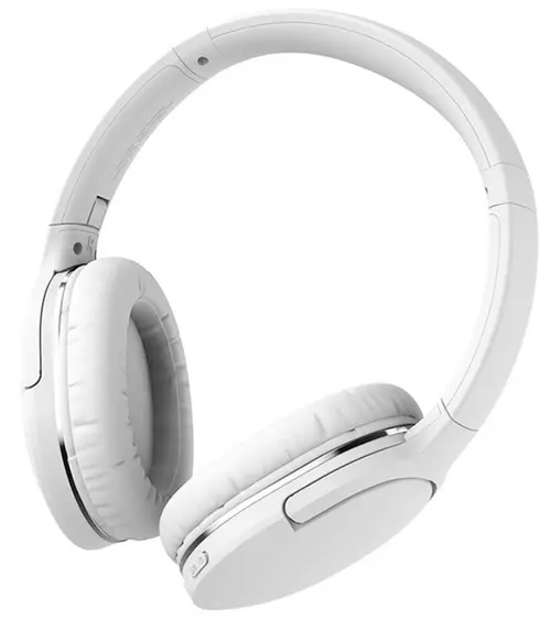 Casti Stereo Baseus Encok D02 Pro, Wireless, Drivere 40mm, Bluetooth 5.0, 450 mAh (Alb)