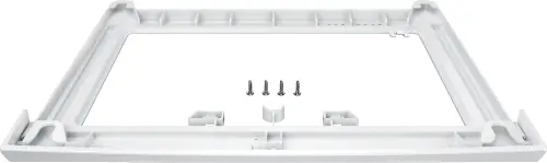 Kit suprapunere Bosch WTZ27510 penru masina de spalat si uscator, 35 x 593 x 556 mm (Alb)