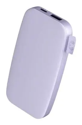 Acumulator extern Fresh'n Rebel 215325, 6000 mAh, UBS-A, USB Type-C (Mov)